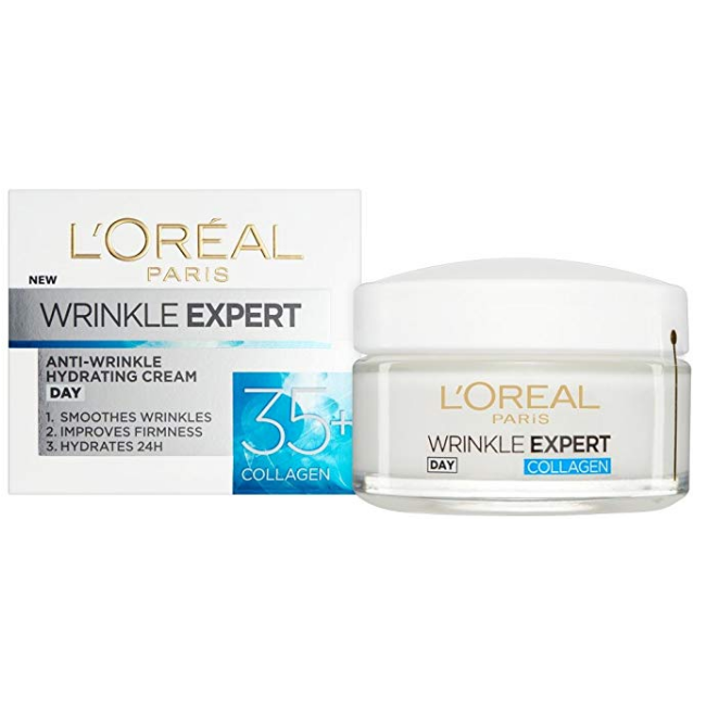 L'oreal Paris 巴黎欧莱雅 Wrinkle Expert 35+ 胶原蛋白抗皱日霜 50ml66.93元