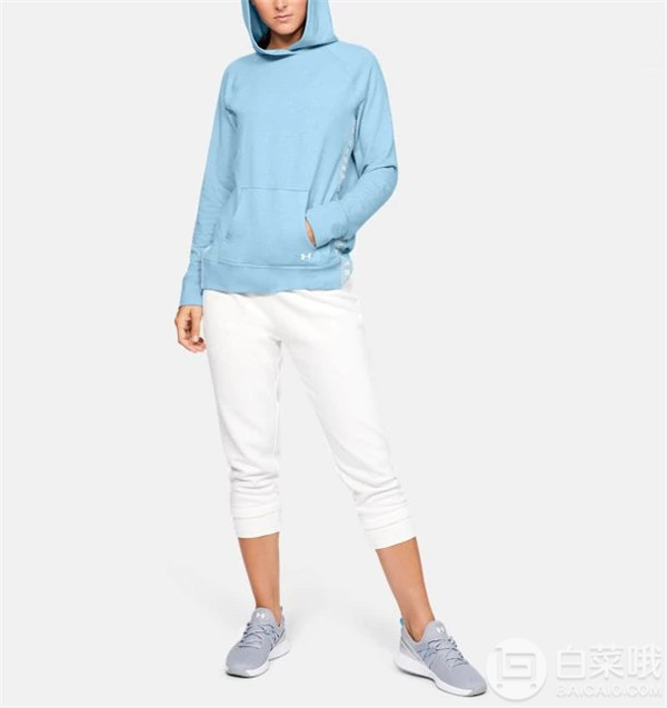 XS/S码，Under Armour 安德玛 Featherweight 女士连帽卫衣221.15元