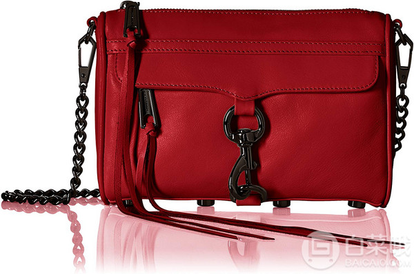 库存浅，Rebecca Minkoff 瑞贝卡·明可弗 女士MINI MAC经典单肩包345.81元