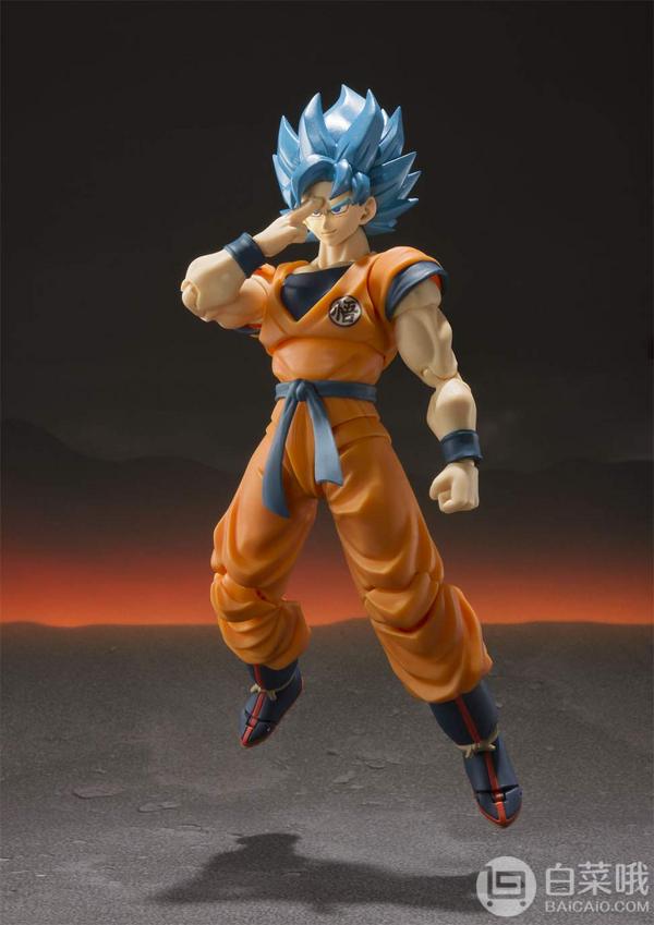 Bandai 万代 S.H.Figuarts 七龙珠超级赛亚人孙悟空可动手办公仔 15cm新低217.4元