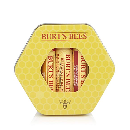 Burt's Bees 小蜜蜂 经典护唇膏3支装（蜂蜡/蜂蜜/椰子和梨）60.94元