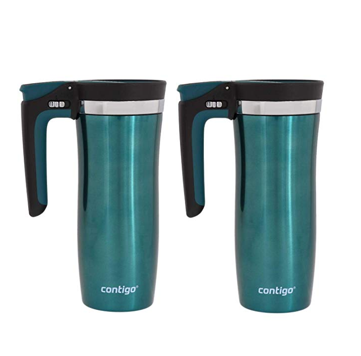 Contigo 康迪克 不锈钢带盖带手柄保温马克杯470ml*2只装236.86元