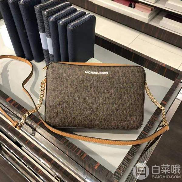 Michael Kors 迈克高仕 Jet Set Item 女士大号十字纹斜挎包545.45元