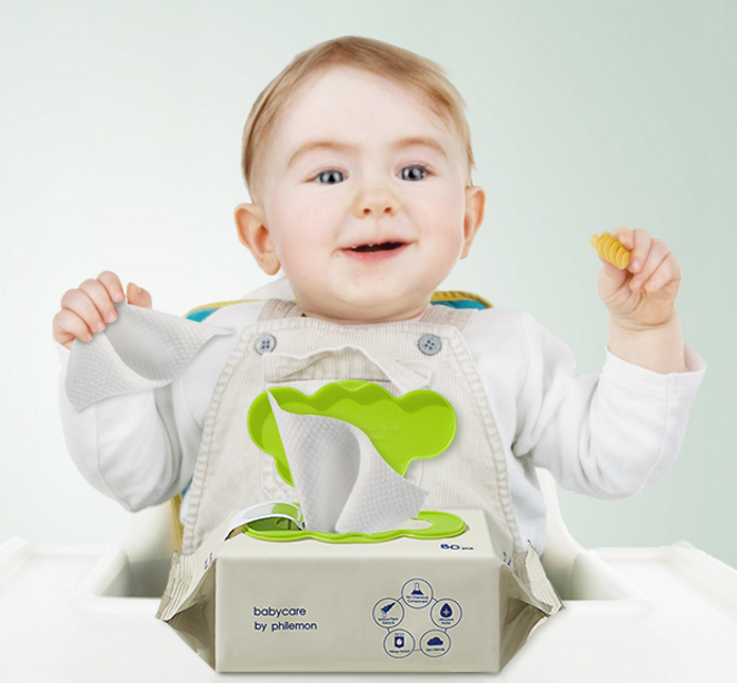 PLUS会员，babycare 婴儿湿纸巾新生儿手口湿巾 80抽*5包36.55元包邮（合7.32元/包）