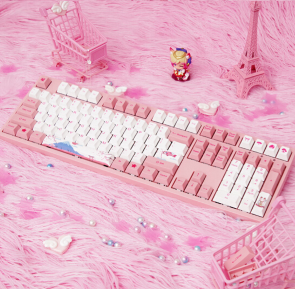 Akko 艾酷 3108 v2 世界巡回系列 富士山樱花 机械键盘 108键309元包邮（需领券）