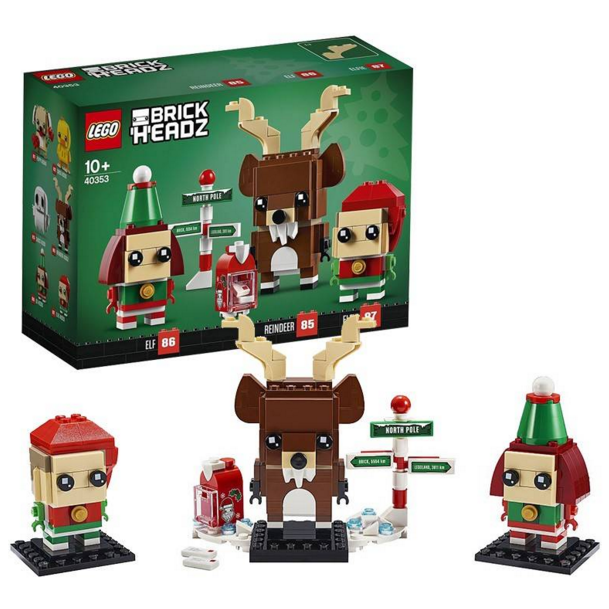 LEGO 乐高 方头仔系列 40353 驯鹿和圣诞精灵131元包邮