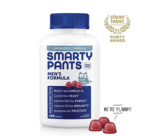 SmartyPants 男性复合维生素软糖 180粒97.6元