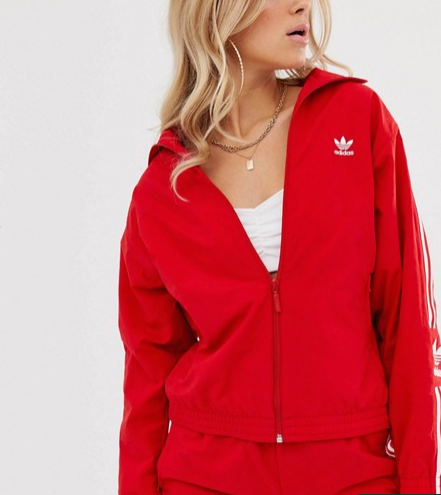 Adidas Originals 阿迪达斯 Track 女款大学红外套凑单直邮到手约242.79元