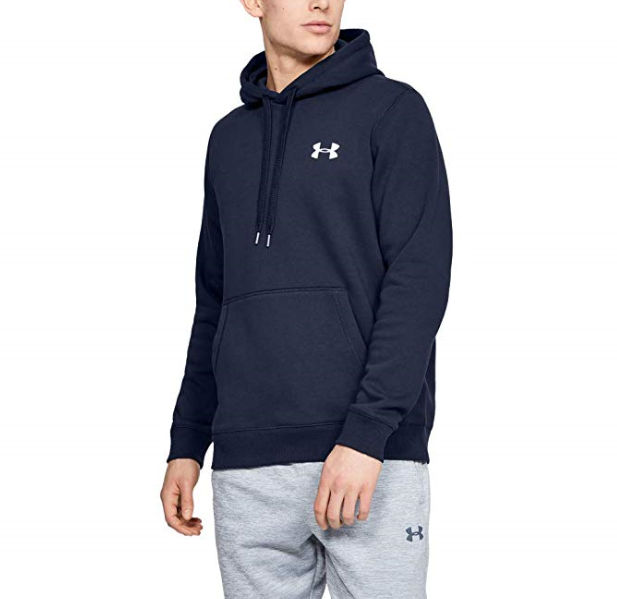 M码，Under Armour 安德玛 Rival Fitted 男士连帽卫衣199.61元