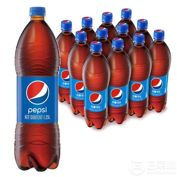 限地区，PEPSI 百事可乐 1.25L*12瓶*292.64元包邮