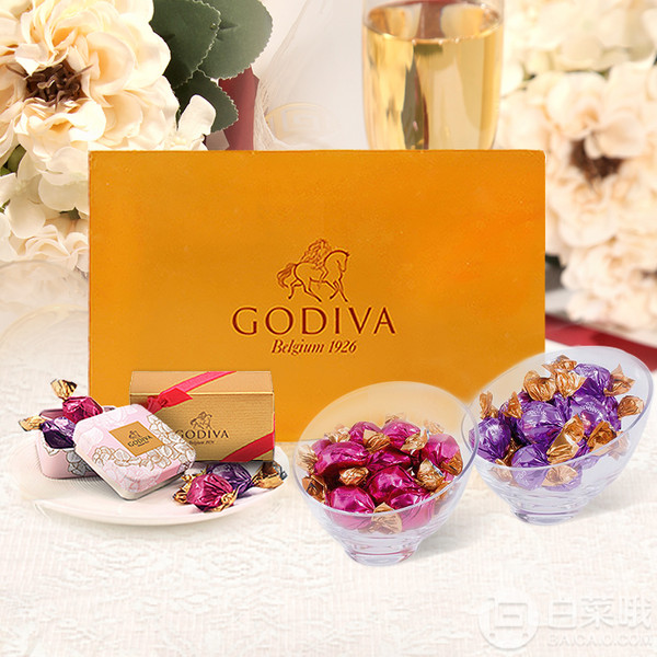 顺丰包邮，GODIVA 歌帝梵 欢享 松露形巧克力礼盒 40颗 410g240元包邮