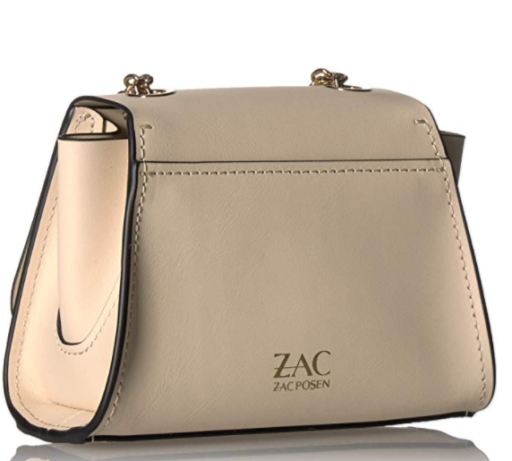 米歇尔钟爱品牌，ZAC Zac Posen 女士Eartha 迷你蝙蝠斜挎包（象牙色）632元