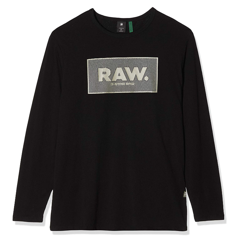 G-STAR RAW 男士纯棉印花长袖T恤 D16386新低228.16元（3件92折）