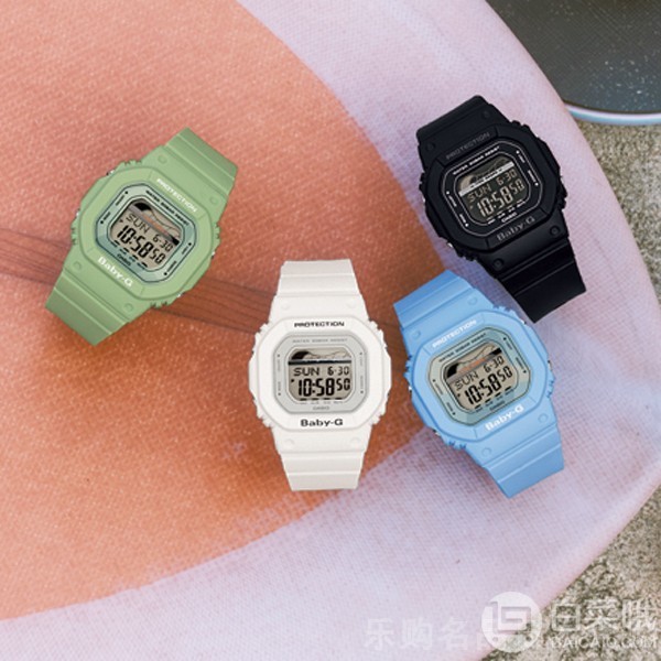 CASIO 卡西欧 BABY-G系列 BG-5606-7BJF 女士运动手表407.72元