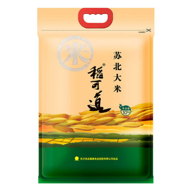PLUS会员，稻可道 苏北大米 兴化大米 粳米 25kg108.91元包邮（新低2.18元/斤）