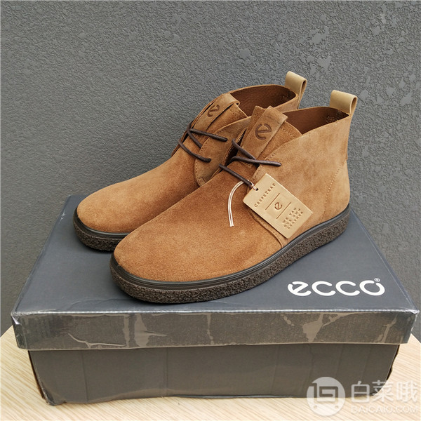 ECCO 爱步 Crepetray 酷锐 男士真皮短靴 200364499.86元