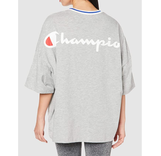 码全，Champion 冠军 CW-RS303 女式吸汗速干宽松中袖T恤164.99元（1件8折）