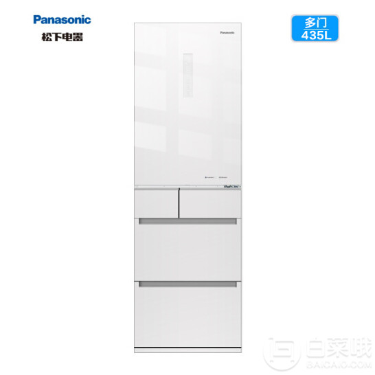 Panasonic 松下 NR-TE45ATX-W 435升多门变频风冷无霜冰箱新低7890元包邮