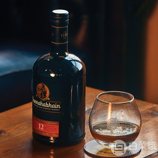 Bunnahabhain 布纳哈本 12年 单一麦芽苏格兰威士忌 700ml*2瓶新低536.4元包邮（新低268.2元/瓶）