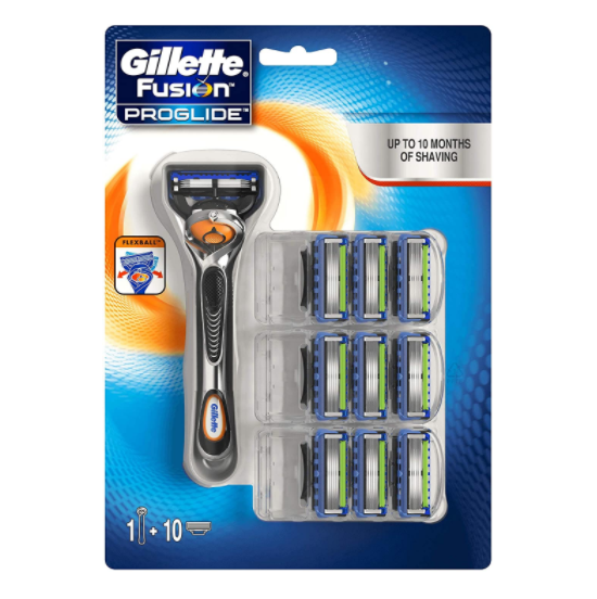 Gillette 吉列 Fusion5 ProGlide 锋隐致顺 男士剃刀套装（1刀架+10刀头）207.03元