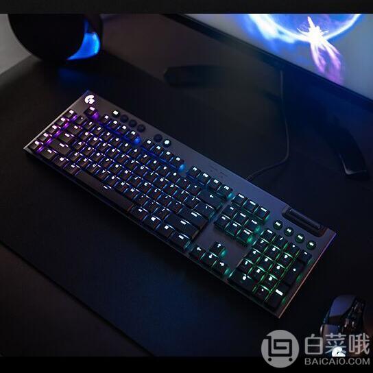 罗技 G813 超薄RGB全尺寸机械游戏键盘 L轴1199元包邮