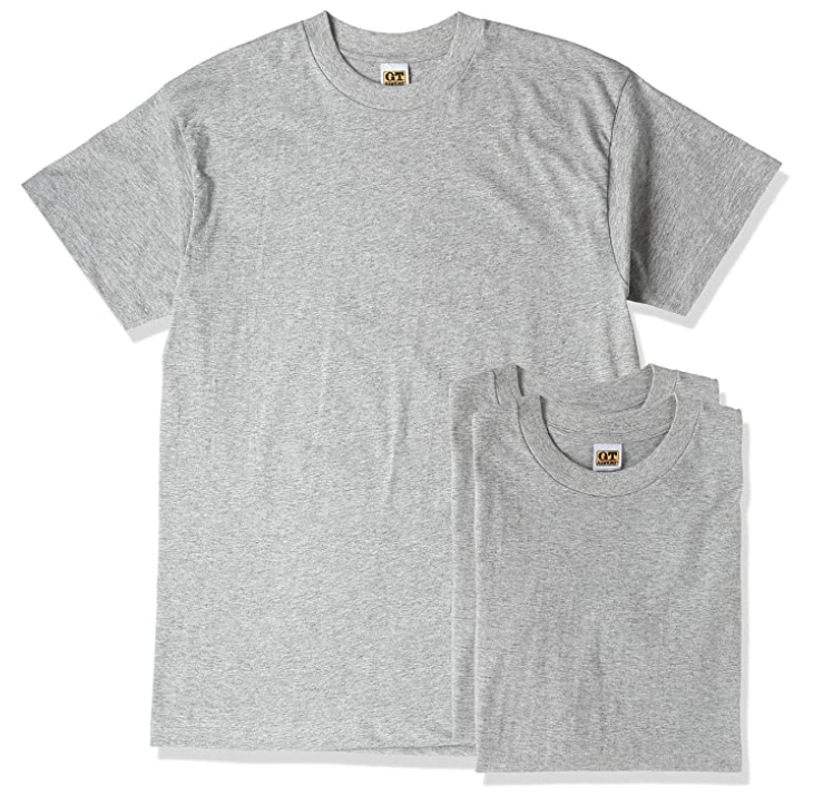 销量第一，GUNZE 郡是 HK15133 男士纯棉T恤 3件装89.33元起