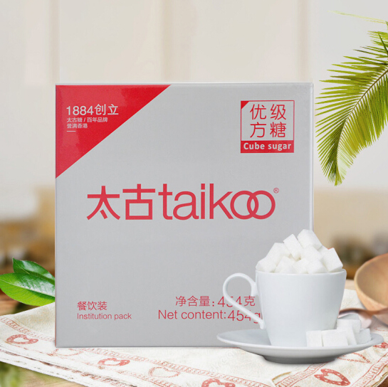 百年老品牌，taikoo 太古 优级咖啡方糖 454g/100粒*3件22.68元（合7.56元/件）