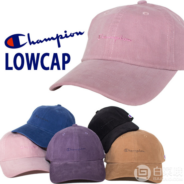 Champion 冠军牌 381-4019 灯芯绒棒球帽折后126.03元（1件85折）