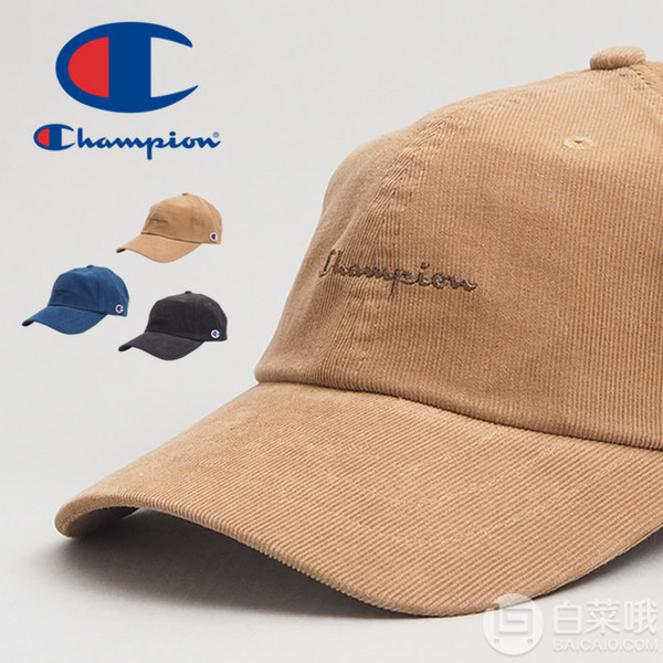 Champion 冠军牌 381-4019 灯芯绒棒球帽折后126.03元（1件85折）