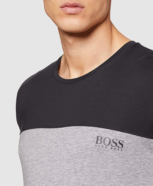 L码，BOSS Hugo Boss 雨果·博斯 Balance 男士莫代尔棉长袖T恤237.69元