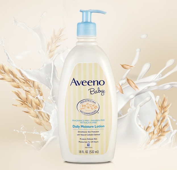 销量第一！Aveeno 艾维诺 婴儿燕麦润肤乳液532mL史低41.3元