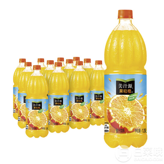 Minute Maid 美汁源 果粒橙 1.25L*12瓶*3187.5元
