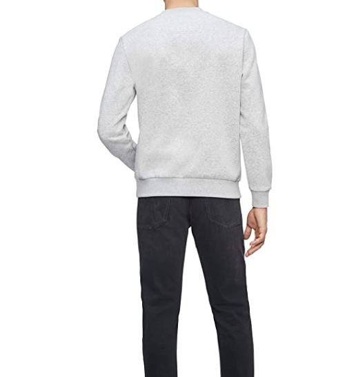 Calvin Klein 卡尔文·克莱恩 Monogram Logo 男士印花圆领卫衣新低164.7元（1件92折）