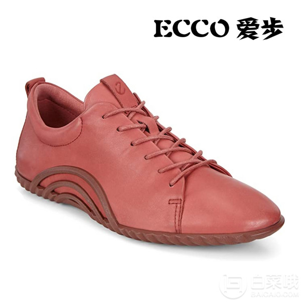 <span>库存浅！</span>ECCO 爱步 Vibration 活力1.0 女士系带平底休闲鞋新低415.05元