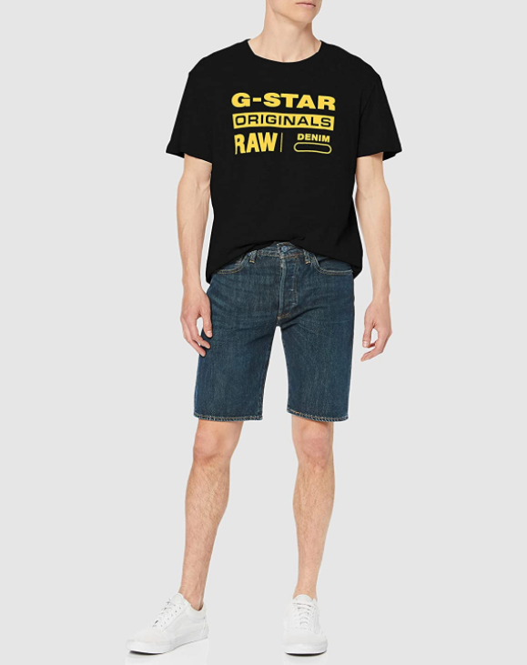 单件免邮，G-STAR RAW Graphic 8 男士短袖T恤 D12283新低160.52元（天猫折后292元）
