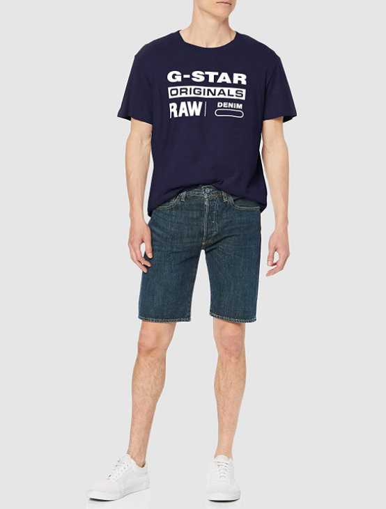 单件免邮，G-STAR RAW Graphic 8 男士短袖T恤 D12283新低160.52元（天猫折后292元）