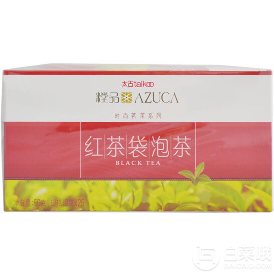 百年老品牌，taikoo 太古  袋泡红茶 25包*2g*19150.2元包邮（7.9元/件）