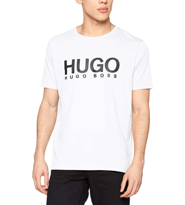 S码，HUGO Hugo Boss 雨果·博斯 Dolive 男士纯棉印花T恤183.78元