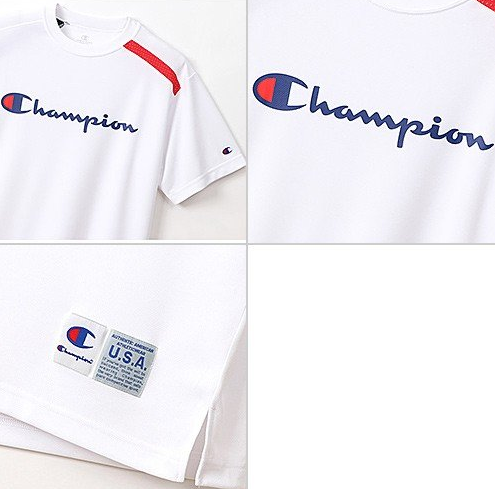 日版 Champion 冠军 C3-RB355 男士篮球短袖T恤 多码多色新低135.77元（可3件9折）