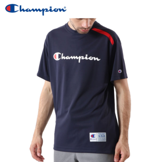 日版 Champion 冠军 C3-RB355 男士篮球短袖T恤 多码多色新低135.77元（可3件9折）
