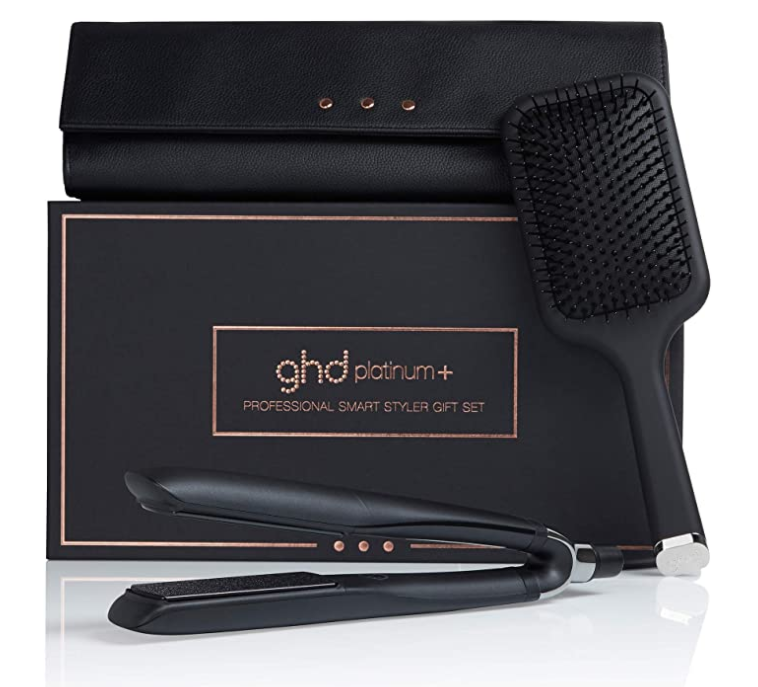 英国殿堂级品牌，GHD Platinum+ 限量版 直板夹+气垫梳礼品套装1384.31元