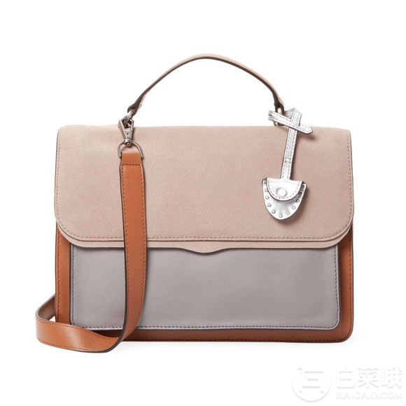 Rebecca Minkoff 瑞贝卡·明可弗 TOP HANDLE 女士小号皮革单肩包 XF17FCBD24586.71元