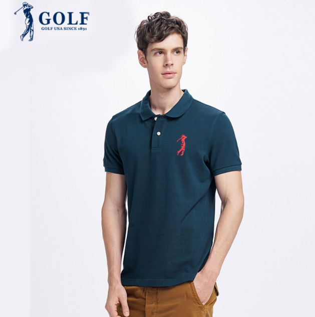 Golf 高尔夫 男士纯棉Polo衫 多色79包邮（需领券）