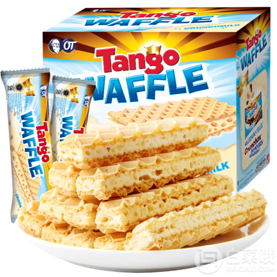 印尼进口，Tango 奥朗探戈 咔咔脆夹心威化饼干160g*1376.7元