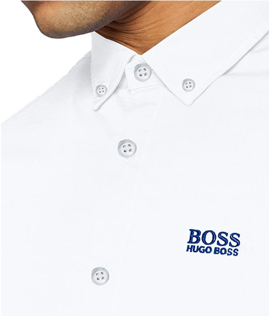 BOSS Hugo Boss 雨果·博斯 Biadia_r 男士短袖休闲衬衫新低338.34元
