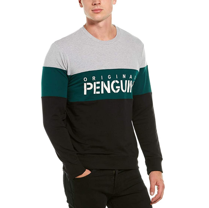 S码，Original Penguin 男士拼色长袖卫衣 RPM2508185.76元