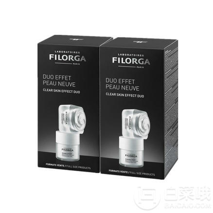 Filorga 菲洛嘉 十全大补面膜50ml*2瓶+Scrub Mask磨砂深层清洁焕肤充氧泡泡面膜55ml*2瓶 €98.8（需用码）免费直邮到手768元