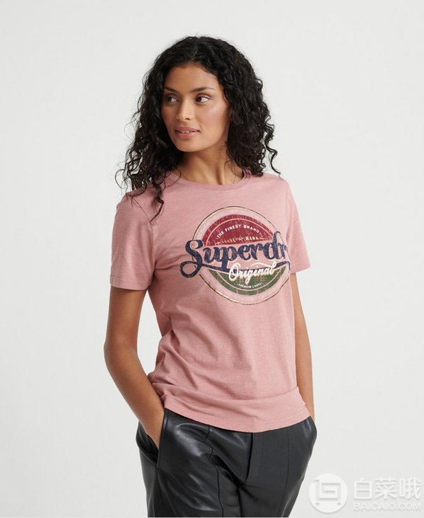 Superdry 极度干燥 Original Gasoline 女士T恤155.04元