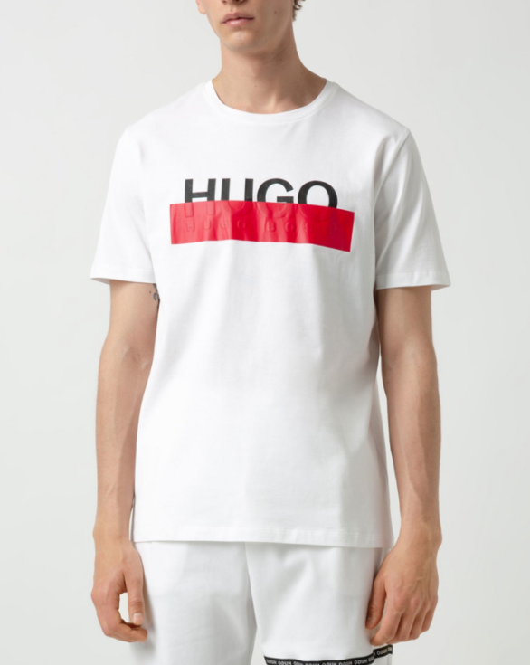 多色多码，HUGO Hugo Boss 雨果·博斯 Dolive193 男士印花T恤新低225.51元