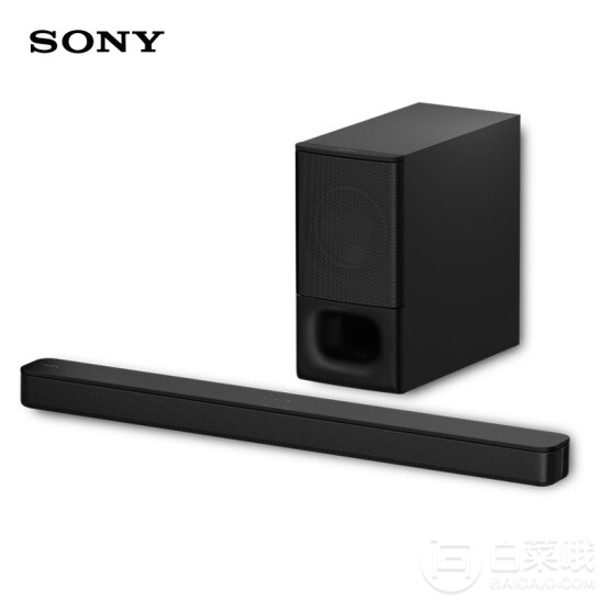 降￥130新低！Sony 索尼 HT-S350 蓝牙家庭影音系统/回音壁新低1129元包邮（多重优惠）